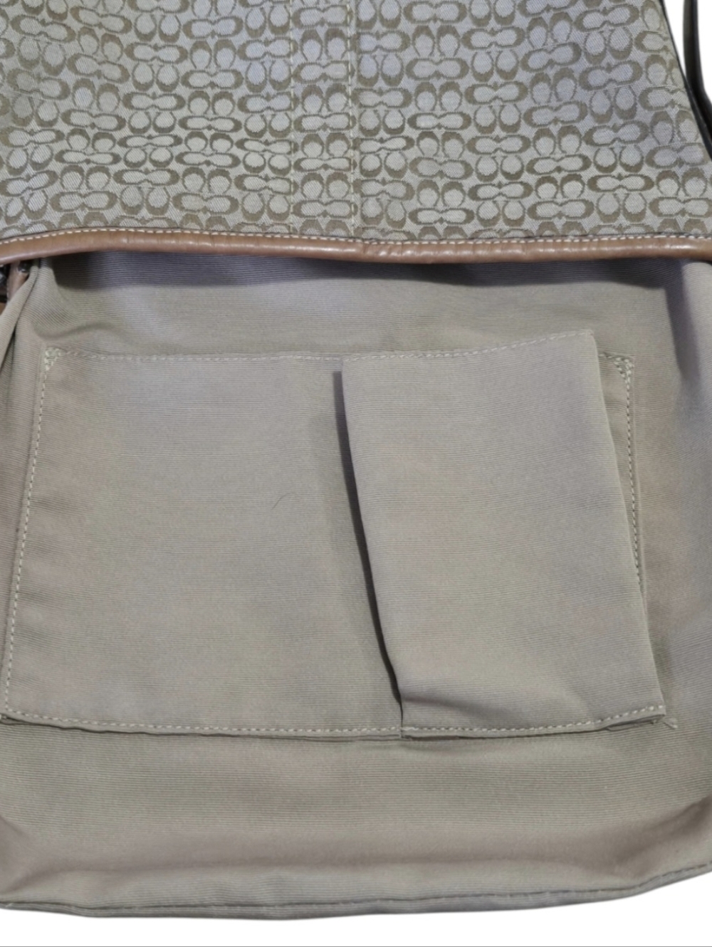 Coach (Vintage) F066-F10417 Signature Mini "C" Covertible/Shoulder Bag-EUC - Picture 13 of 15